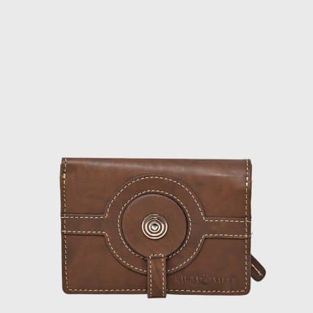 BILLETERO PIEL VACUNO CELESTE